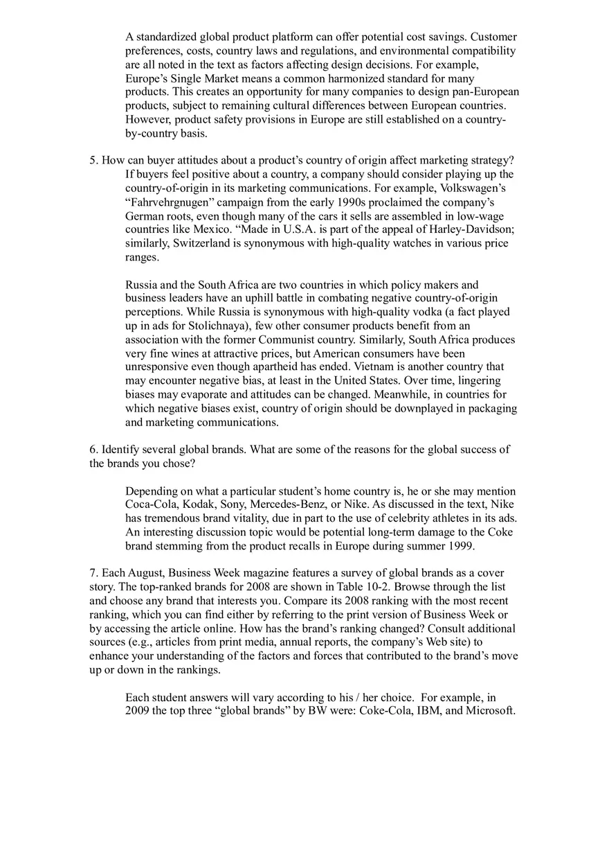 Brand and Product Decisions in Global Marketing - Page 7