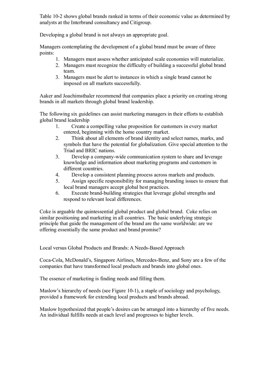 Brand and Product Decisions in Global Marketing - Page 14