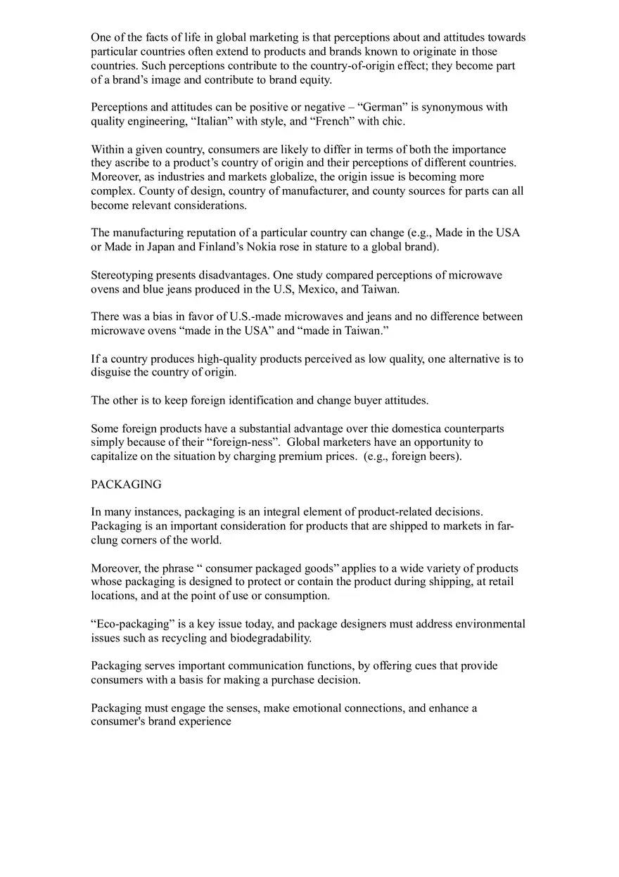 Brand and Product Decisions in Global Marketing - Page 16