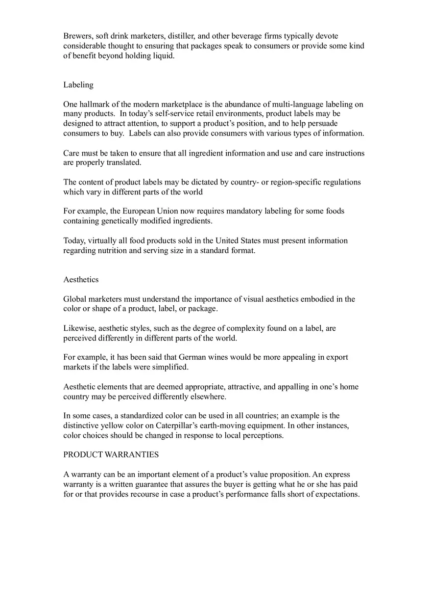 Brand and Product Decisions in Global Marketing - Page 17
