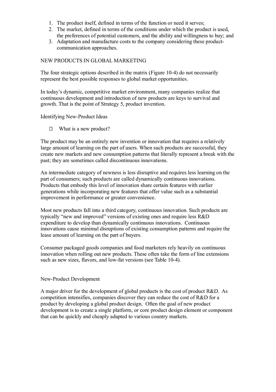 Brand and Product Decisions in Global Marketing - Page 4
