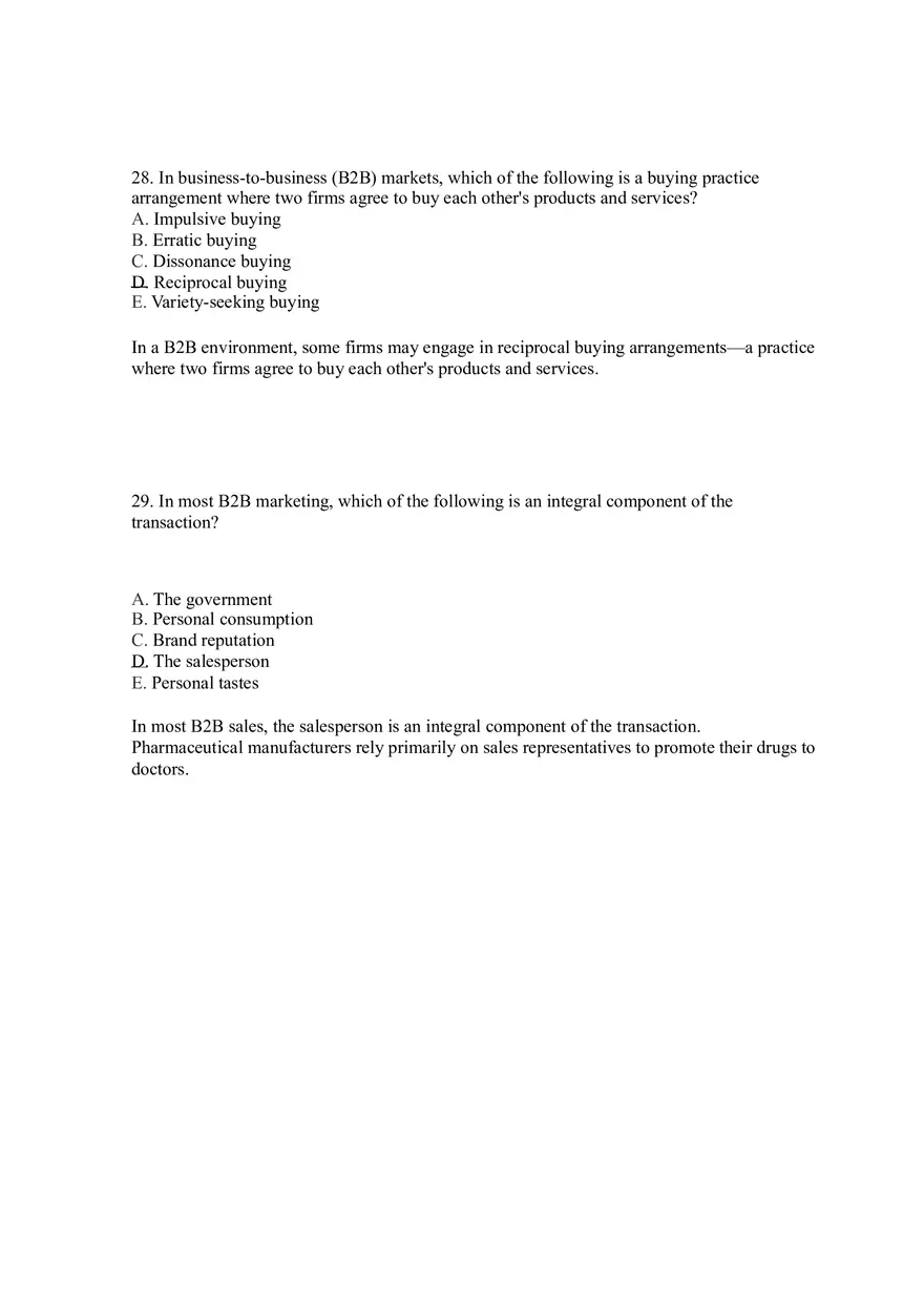 Business-to-Business Marketing Ch 5 (Part 2) - Page 6