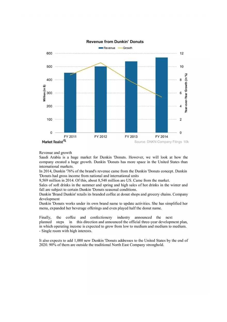 Dunkin Donuts Case Study Marketing - Page 8
