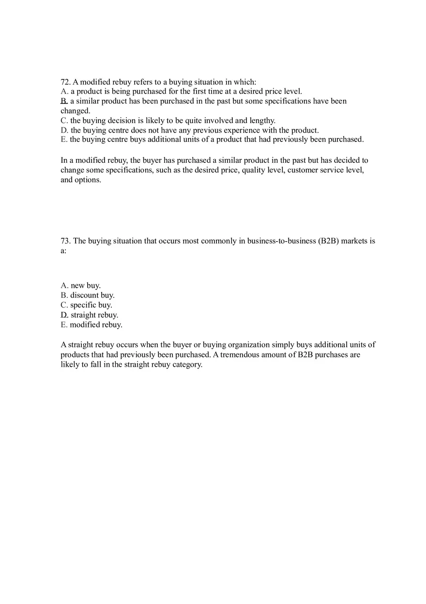 Business-to-Business Marketing Ch 5 (Part 4) - Page 8
