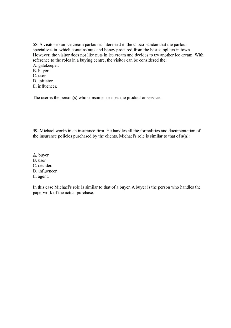 Business-to-Business Marketing Ch 5 (Part 4) - Page 1