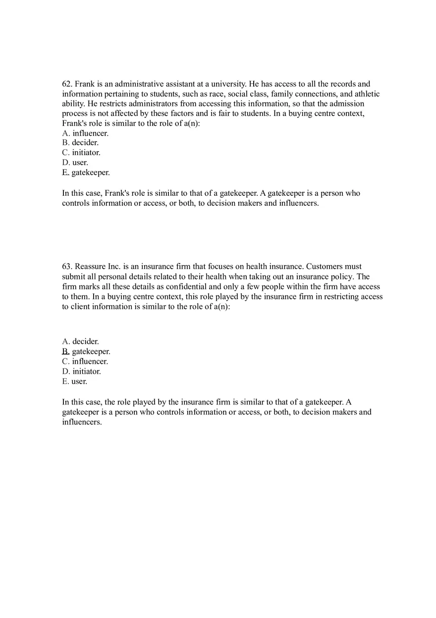 Business-to-Business Marketing Ch 5 (Part 4) - Page 3