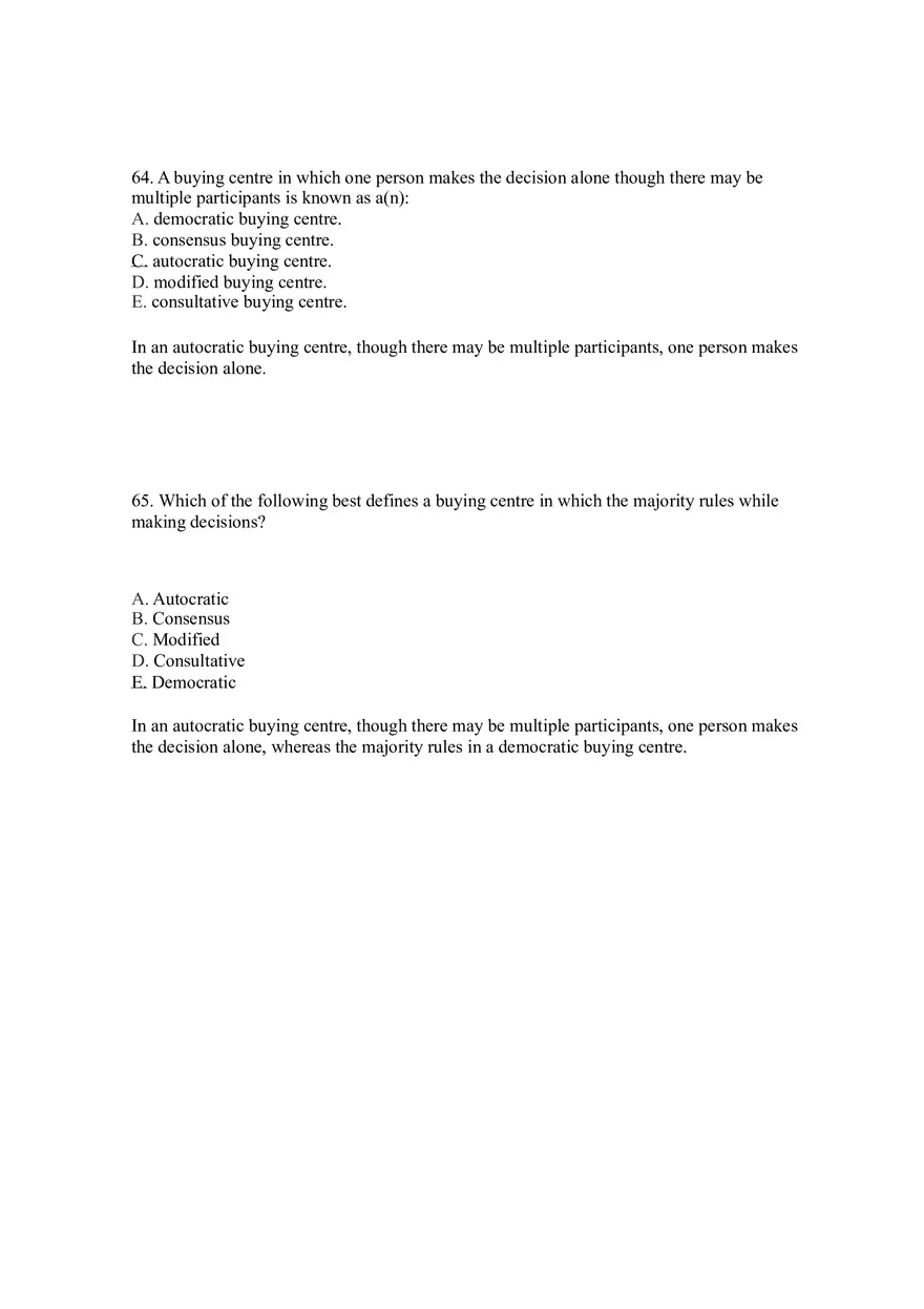 Business-to-Business Marketing Ch 5 (Part 4) - Page 4
