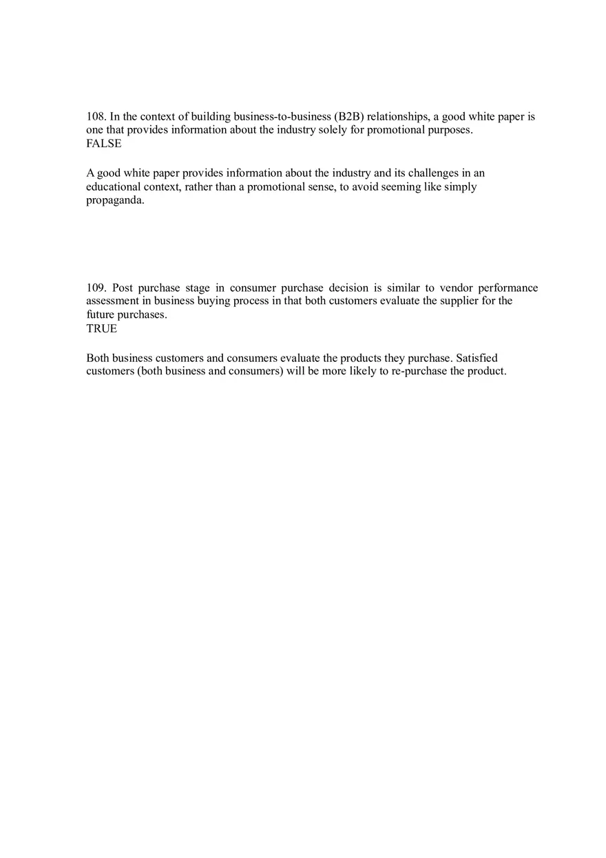 Business-to-Business Marketing Ch 5 (Part 6) - Page 8