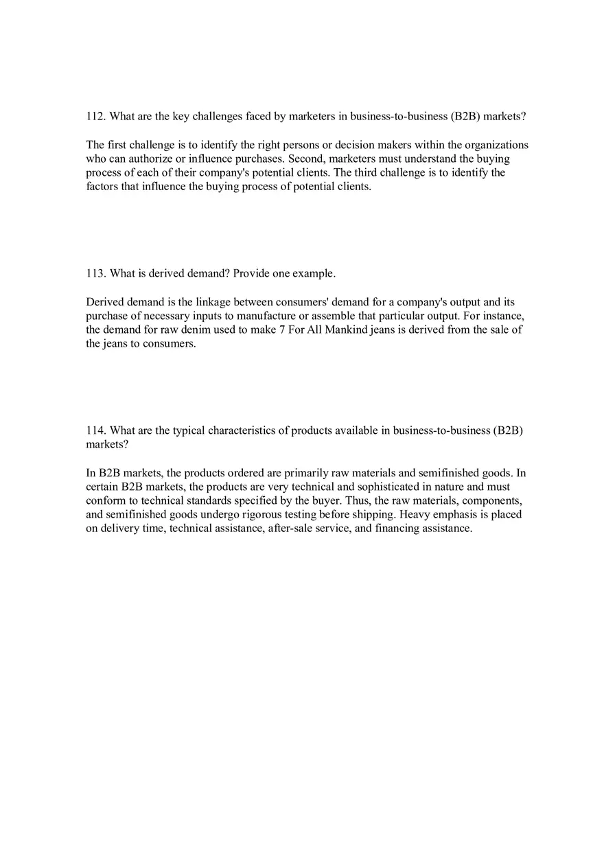 Business-to-Business Marketing Ch 5 (Part 6) - Page 10