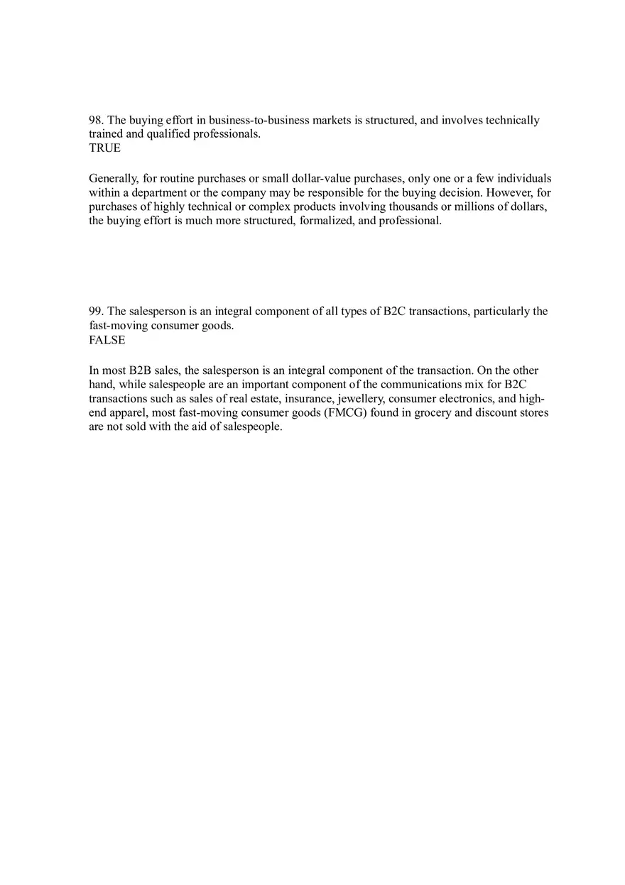 Business-to-Business Marketing Ch 5 (Part 6) - Page 4