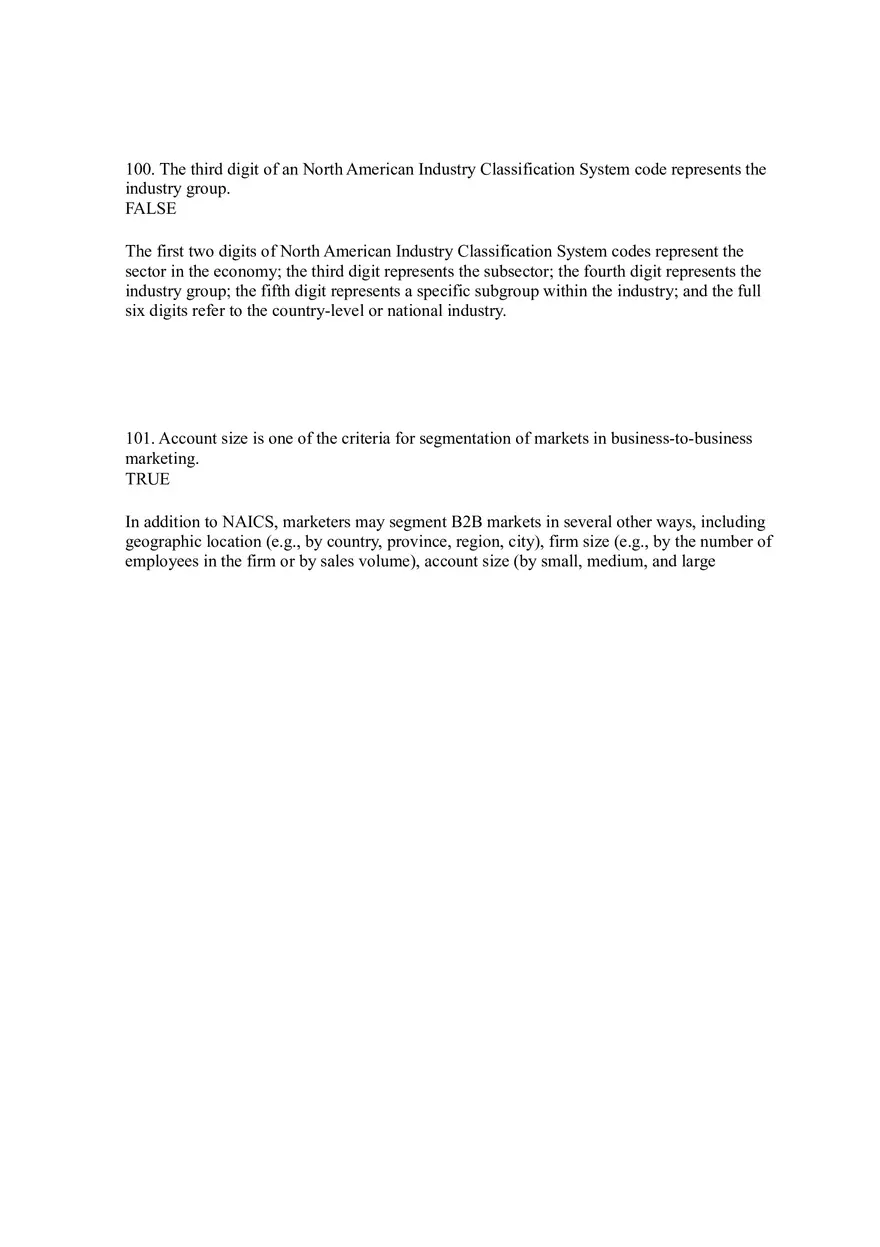 Business-to-Business Marketing Ch 5 (Part 6) - Page 5