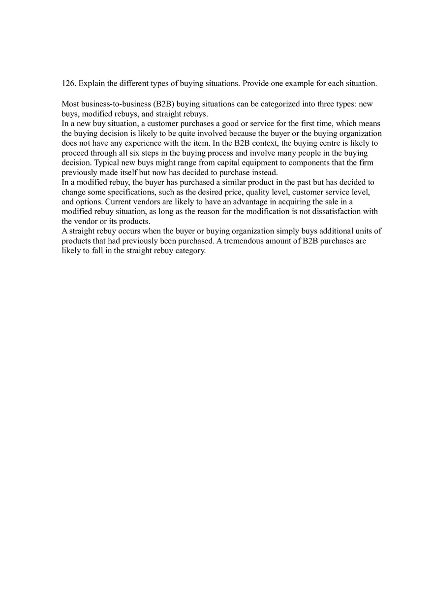 Business-to-Business Marketing Ch 5 (Part 7) - Page 8