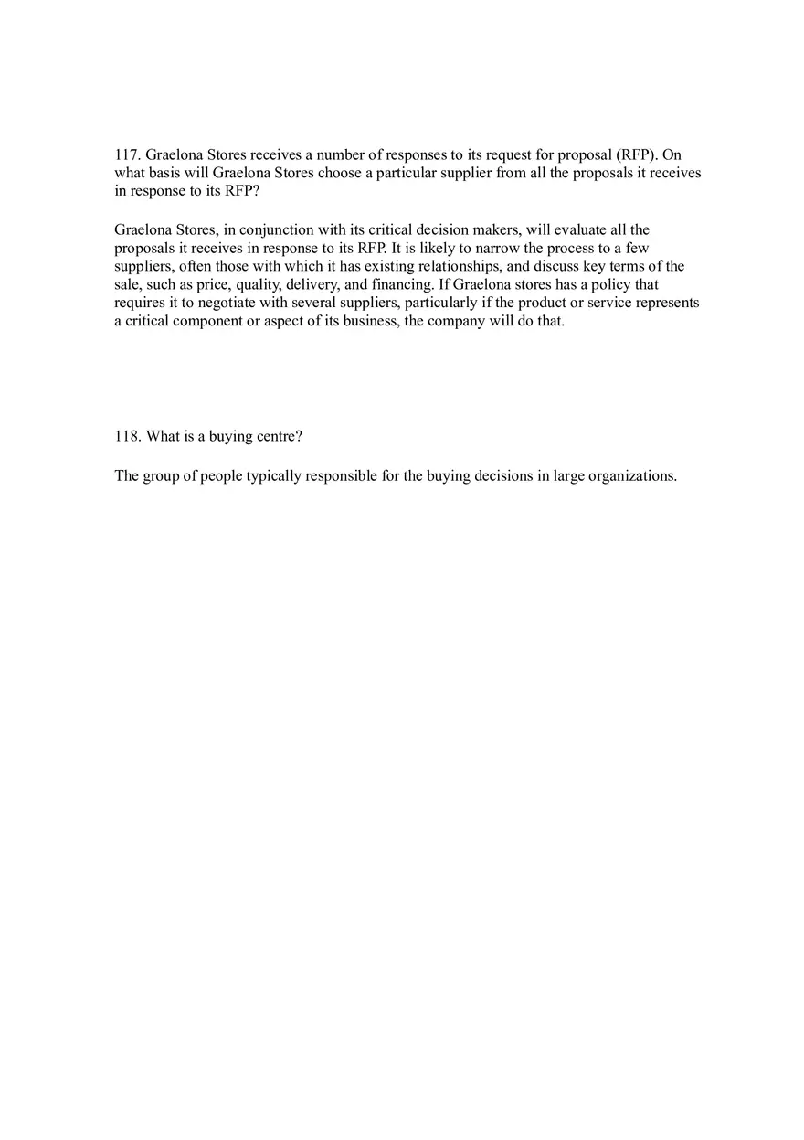 Business-to-Business Marketing Ch 5 (Part 7) - Page 2