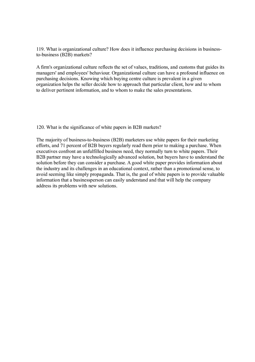 Business-to-Business Marketing Ch 5 (Part 7) - Page 3