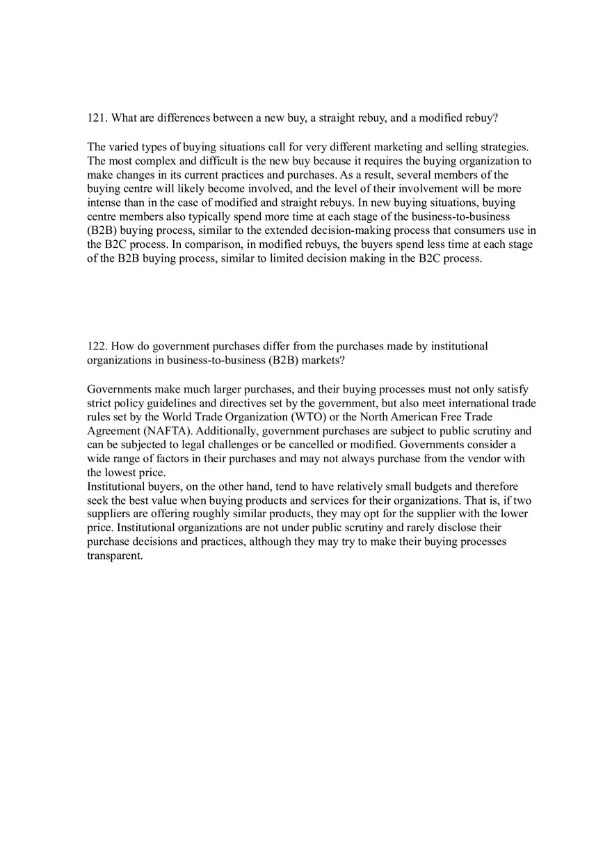Business-to-Business Marketing Ch 5 (Part 7) - Page 4