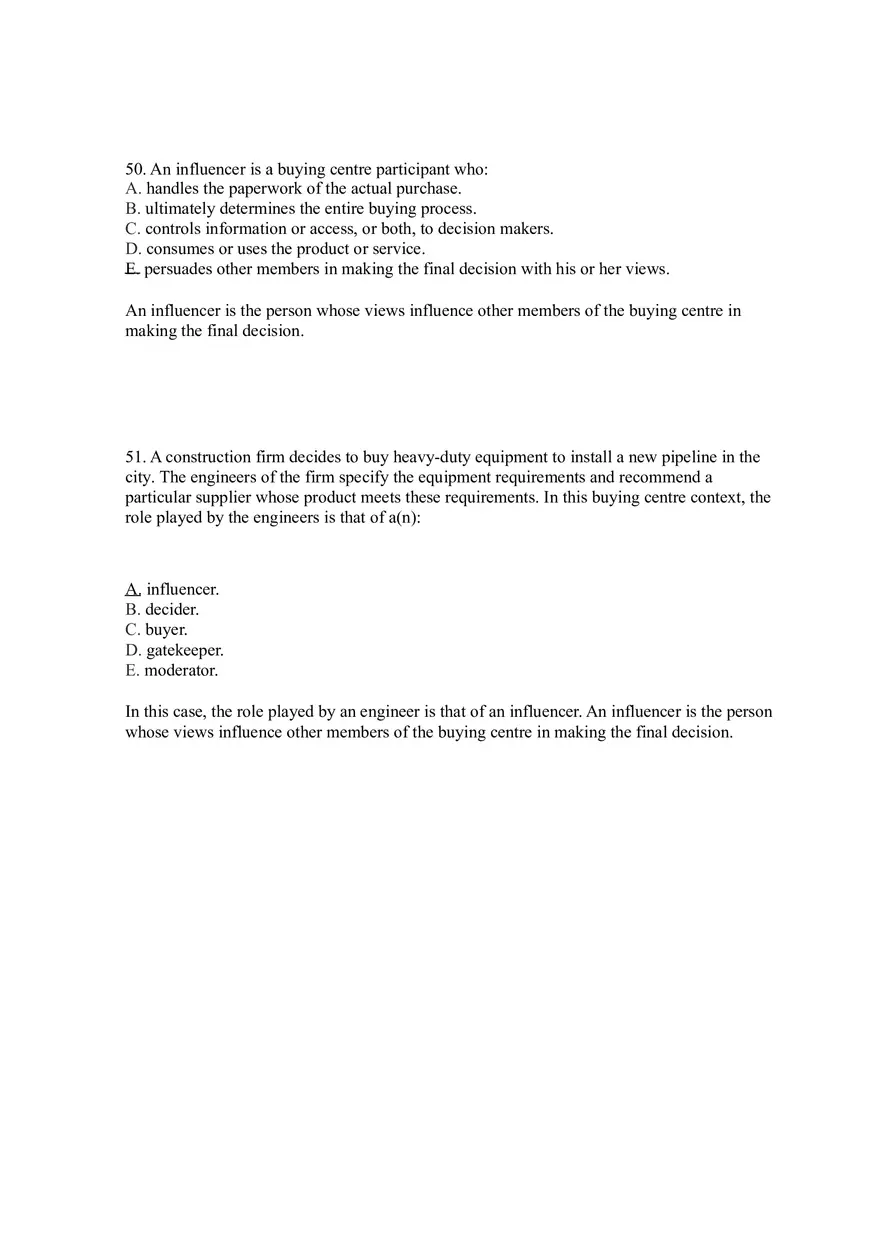 Business-to-Business Marketing Ch 5 (Part 3) - Page 7