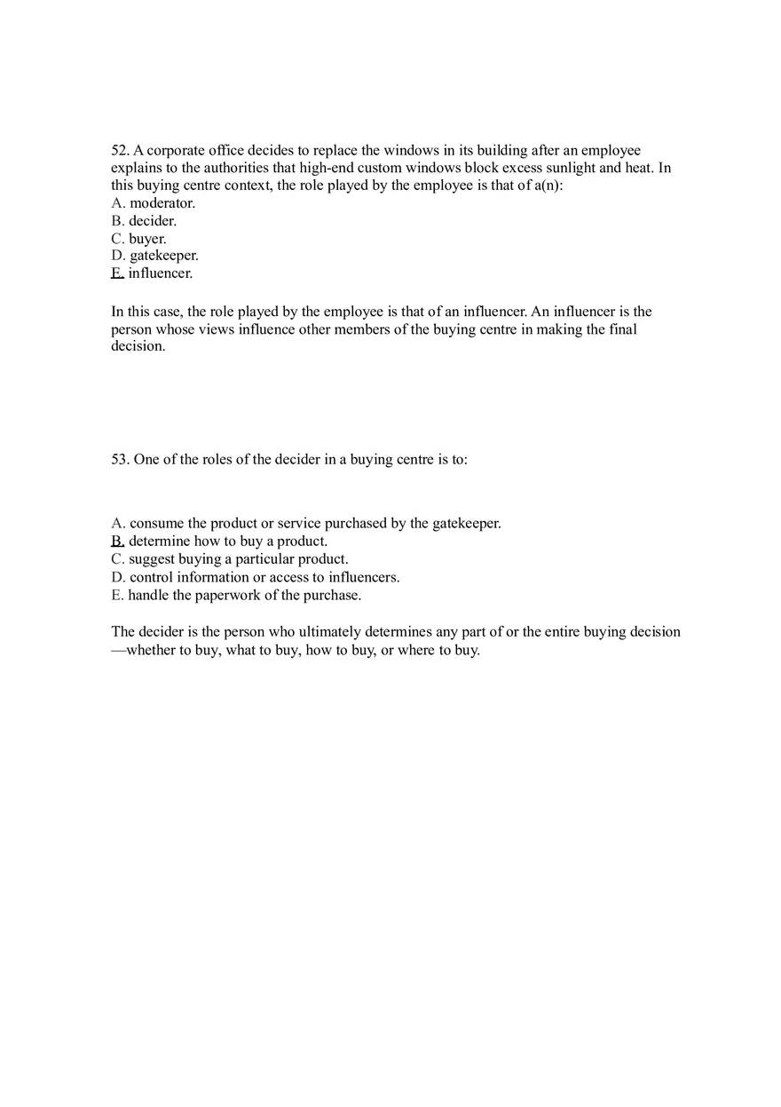 Business-to-Business Marketing Ch 5 (Part 3) - Page 8