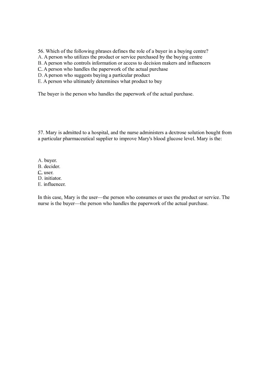 Business-to-Business Marketing Ch 5 (Part 3) - Page 10