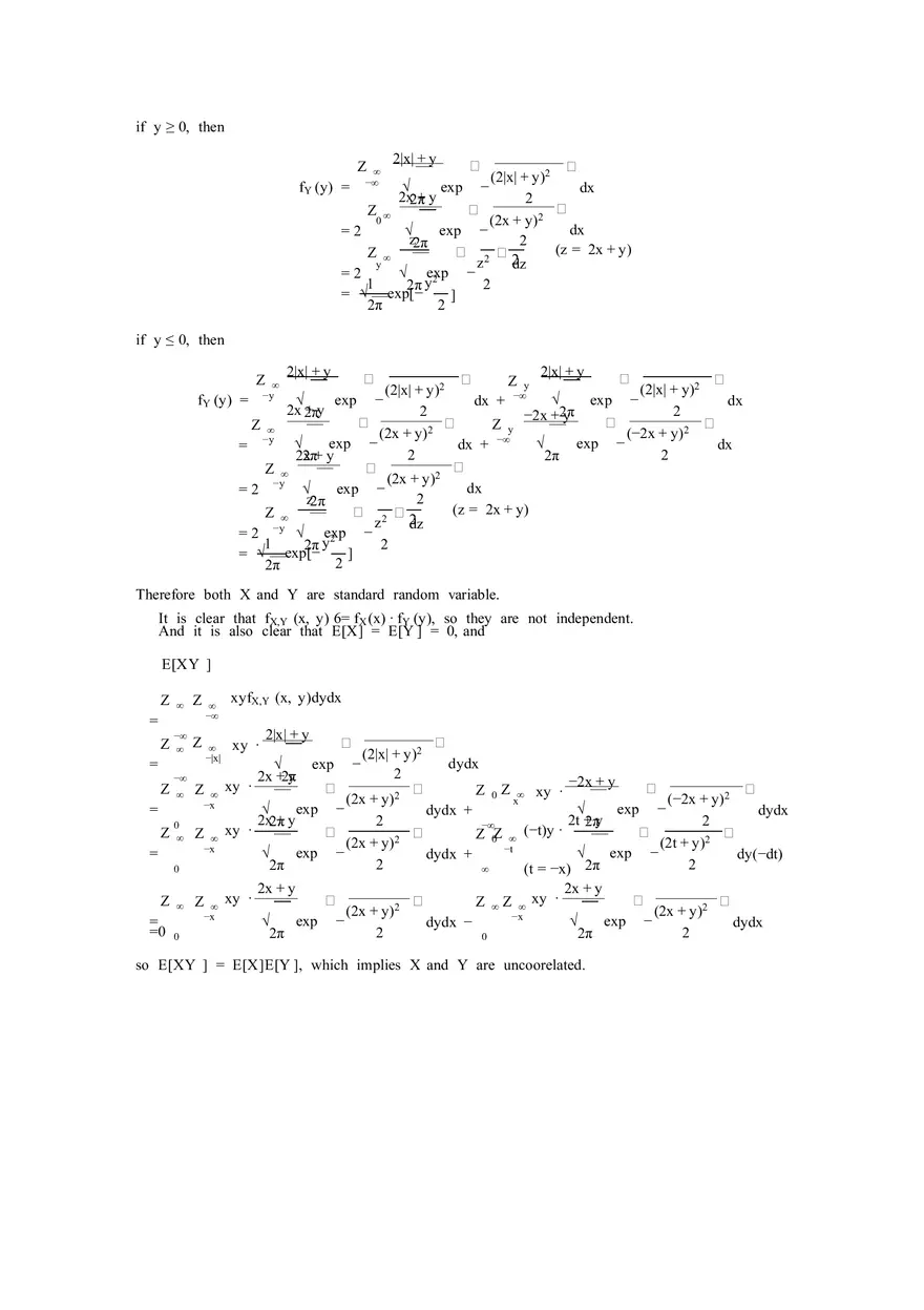 Solutions to Stochastic - Calculus for Finance Part 1 - Page 9