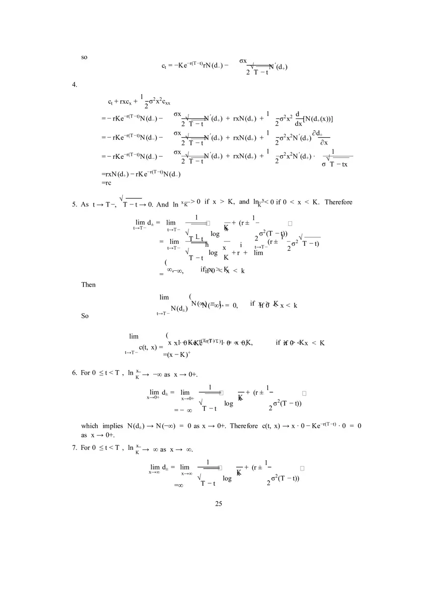 Solutions to Stochastic - Calculus for Finance Part 3 - Page 9