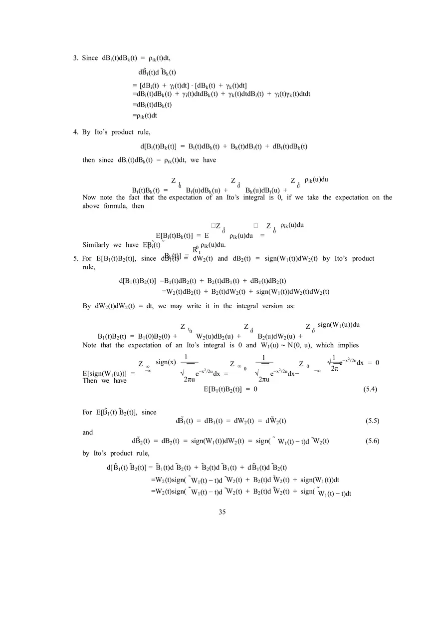Solutions to Stochastic - Calculus for Finance Part 3 - Page 6