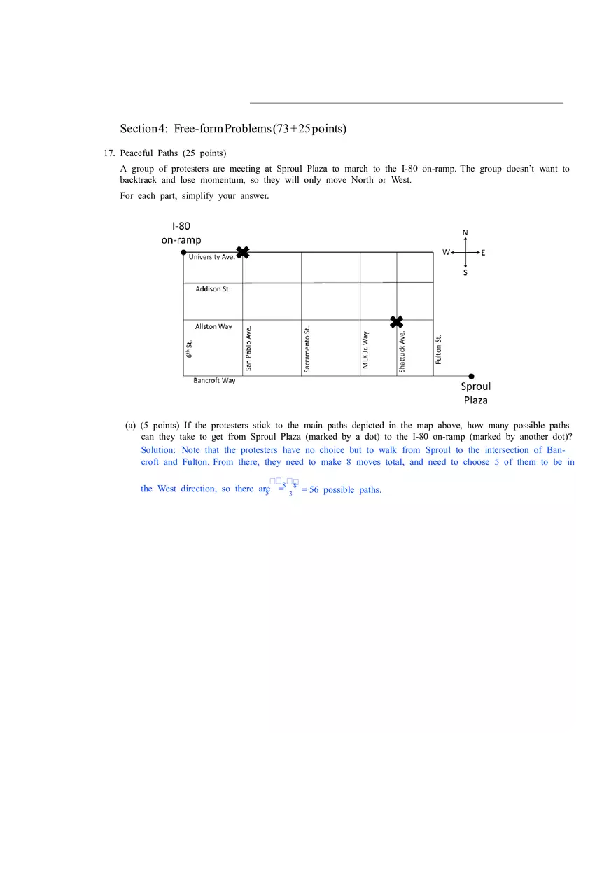 Discrete Mathematics and Probability Theory Solutions Part 2 - Page 8
