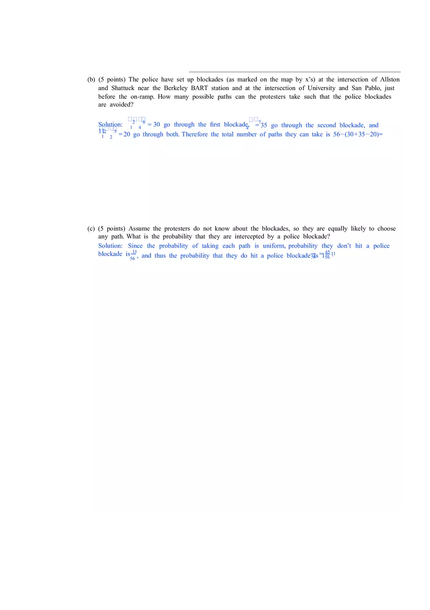 Discrete Mathematics and Probability Theory Solutions Part 2 - Page 9