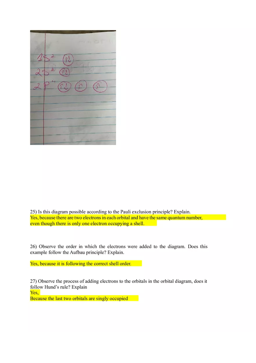 Experiment 11 - Electron Configurations and Orbital Diagrams - Page 13