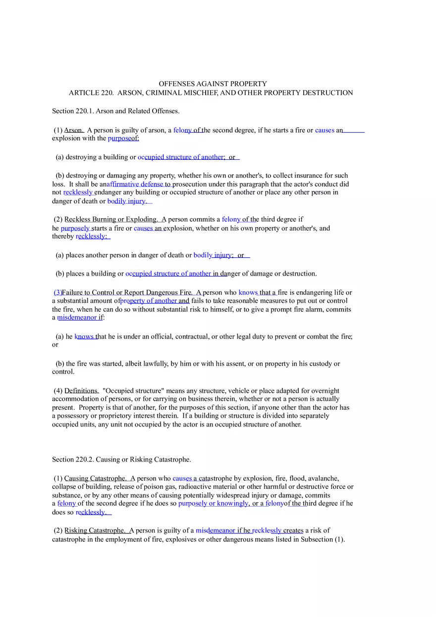 Full Model Penal Code - Part 6 - Page 1