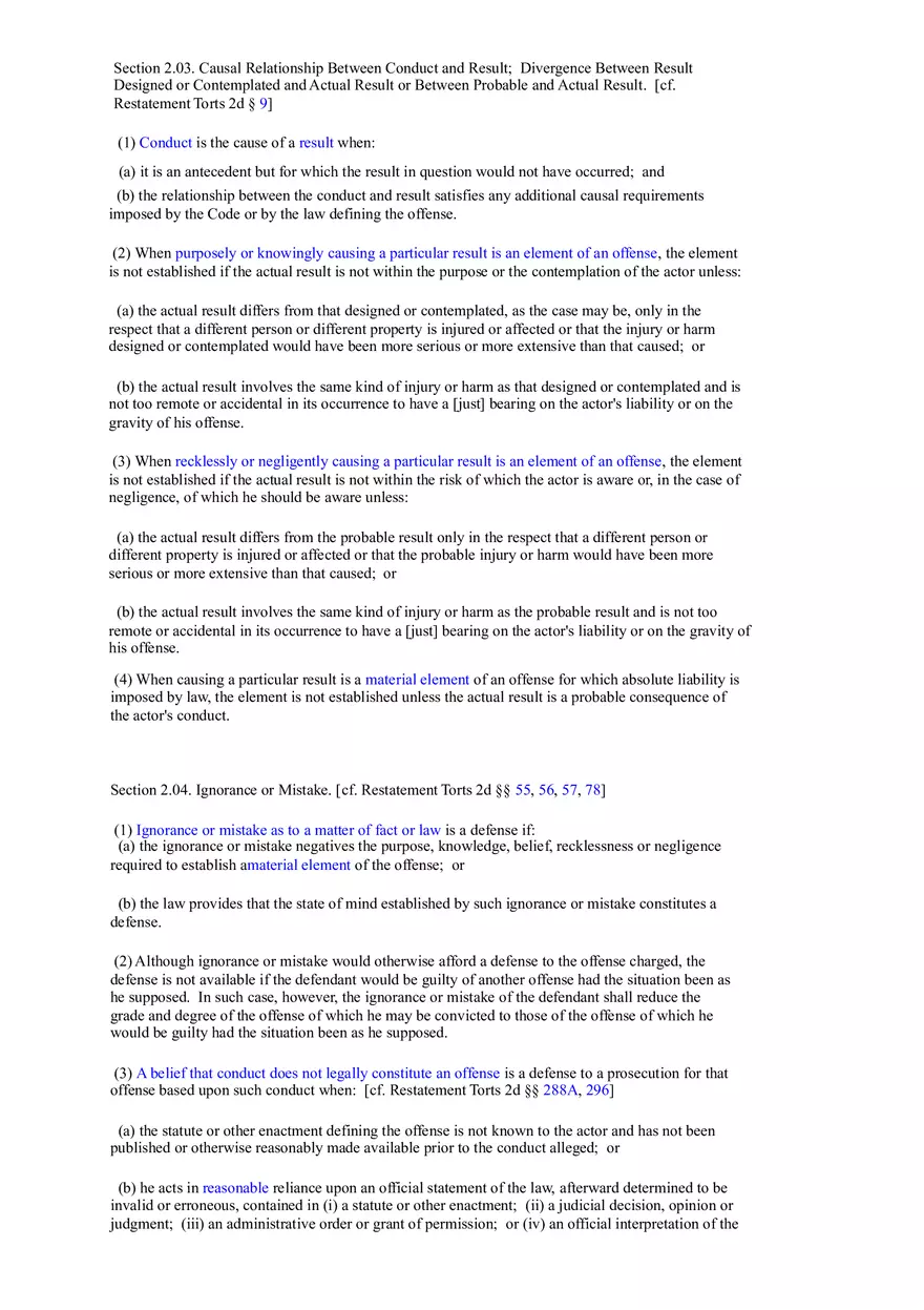 Full Model Penal Code - Part 2 - Page 1