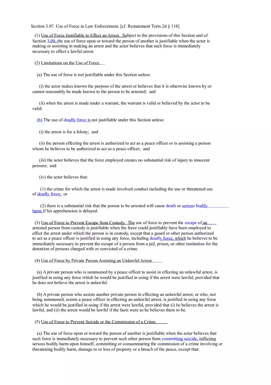 Full Model Penal Code - Part 3 - Page 1