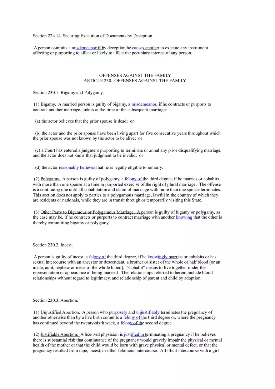 Full Model Penal Code - Part 7 - Page 1