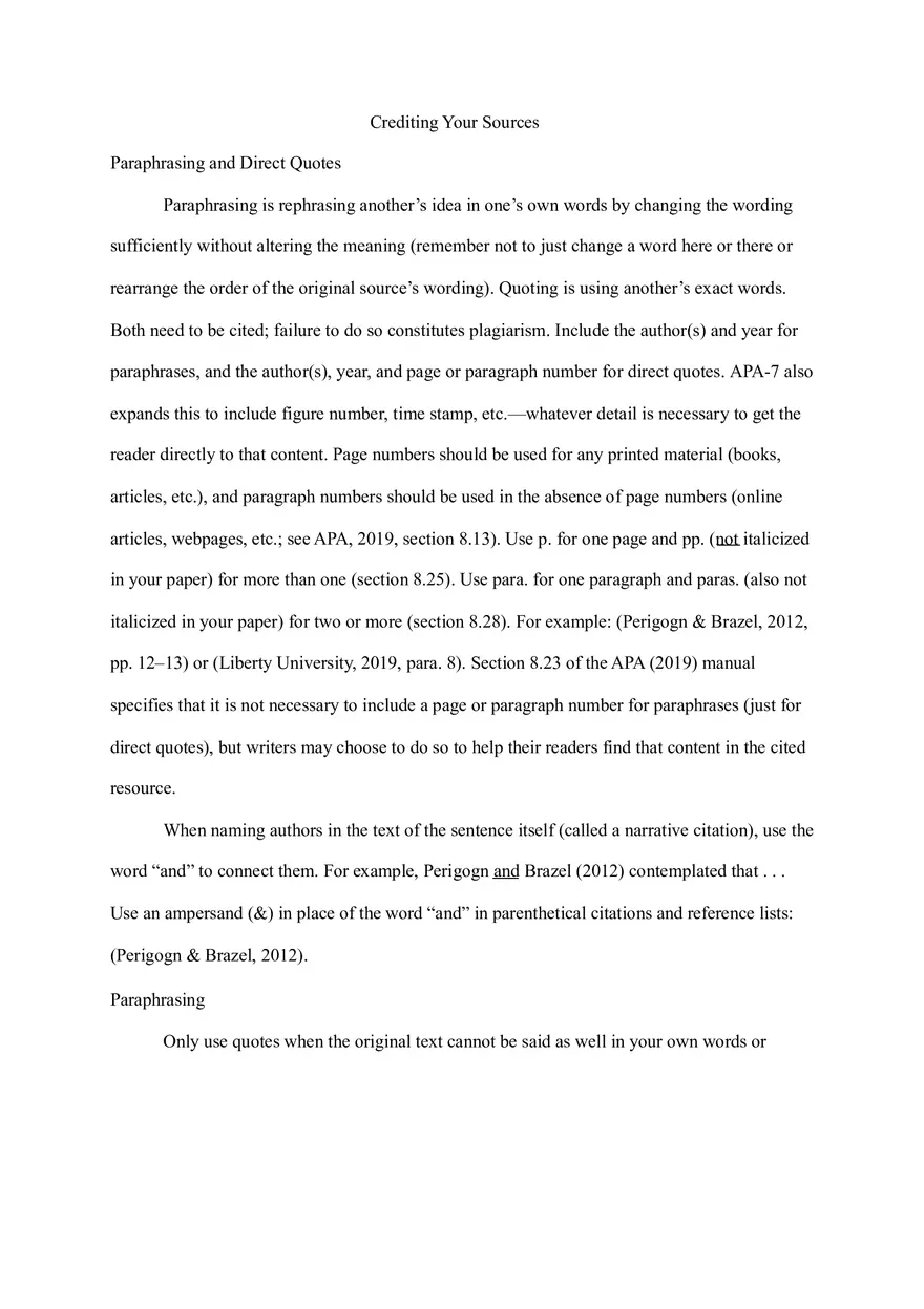 A Comparison of the Ethical Codes in Counseling - ACA vs. AACC (Crediting Your Sources) - Page 1