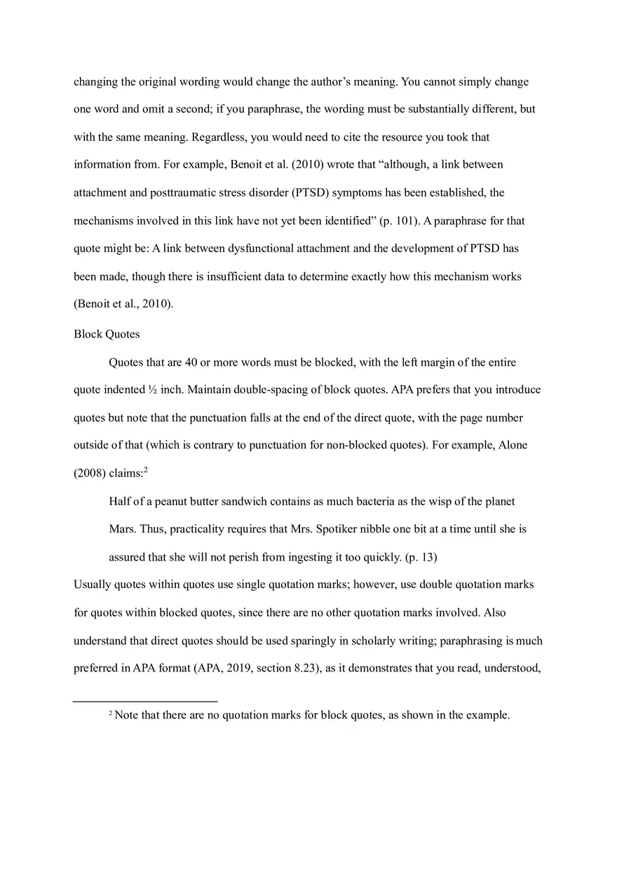A Comparison of the Ethical Codes in Counseling - ACA vs. AACC (Crediting Your Sources) - Page 2