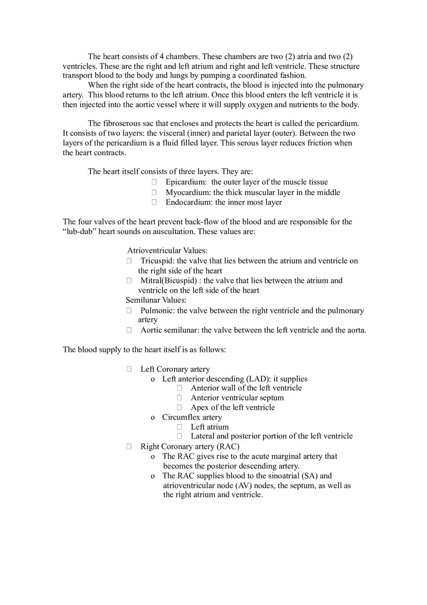 Cardiovascular System Part 1 - Page 2
