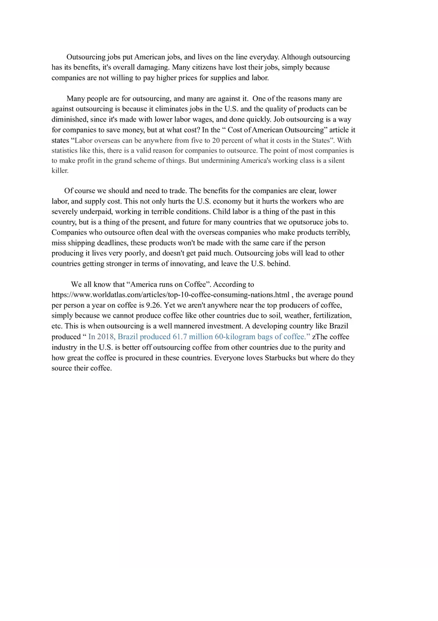 Should Free Trade Be A Goal - Page 1