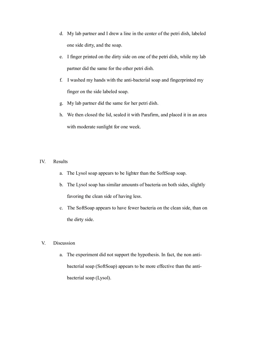 Biology Laboratory Outline - Page 2