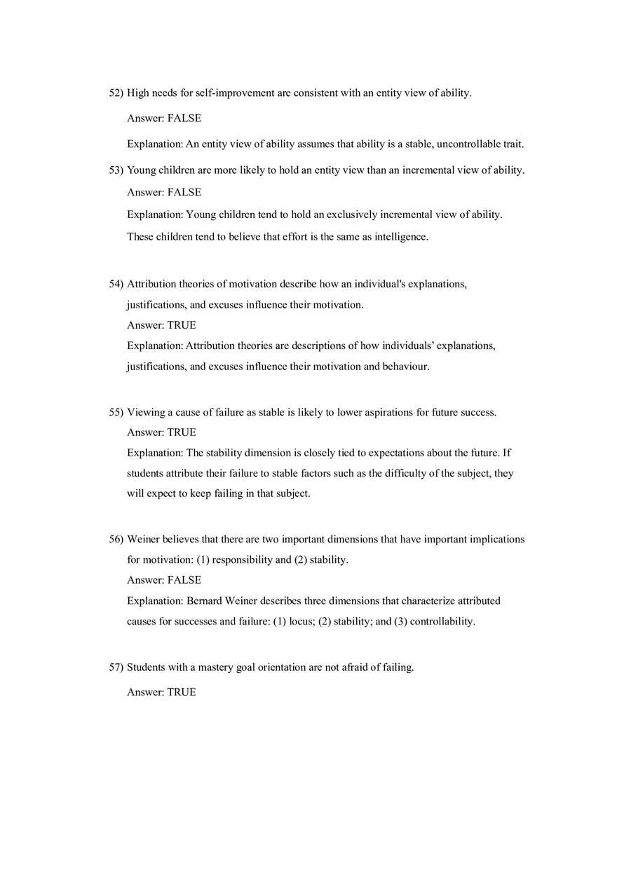 Woolfolk et al., Educational Psychology Answer Key Part 2 - Page 4