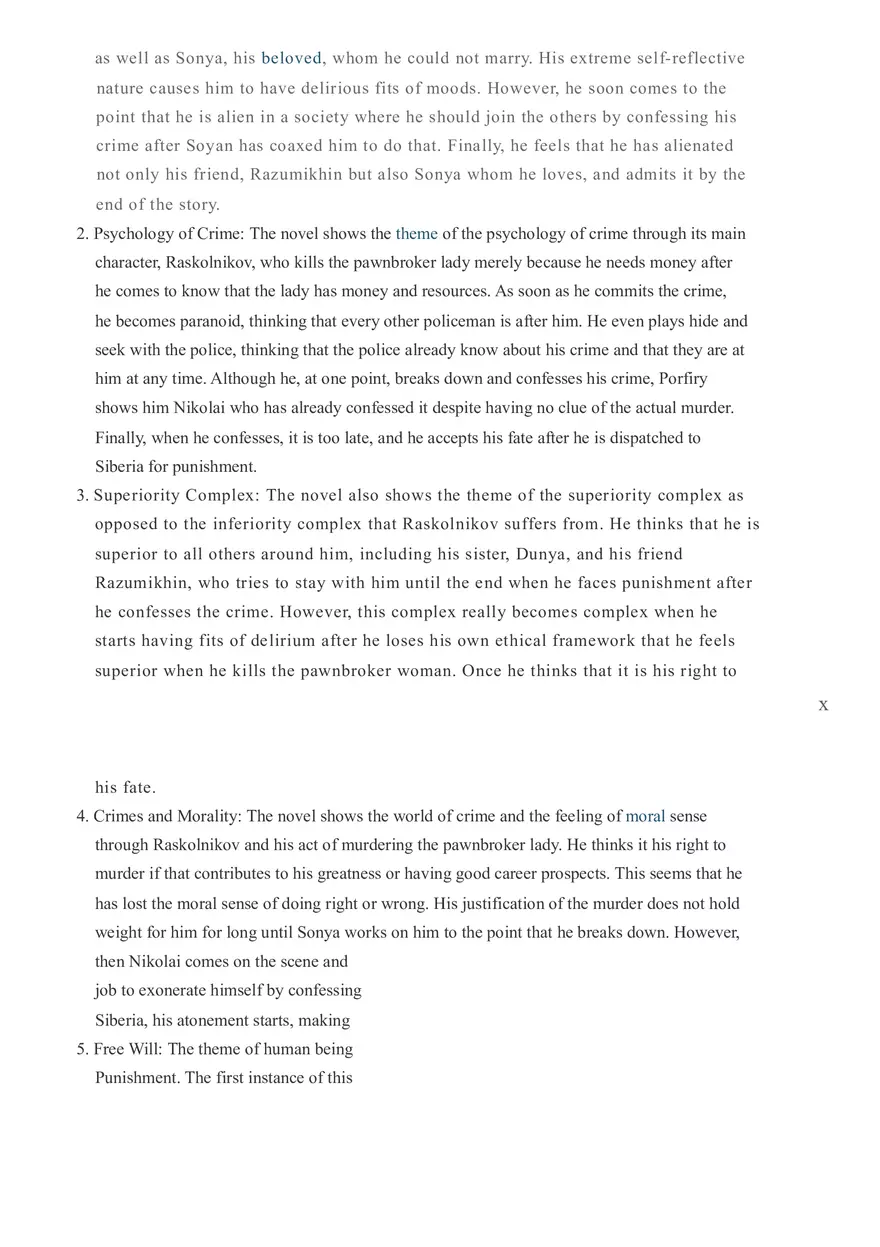 Crime and Punishment - Study Guide and Literary Analysis - Page 7