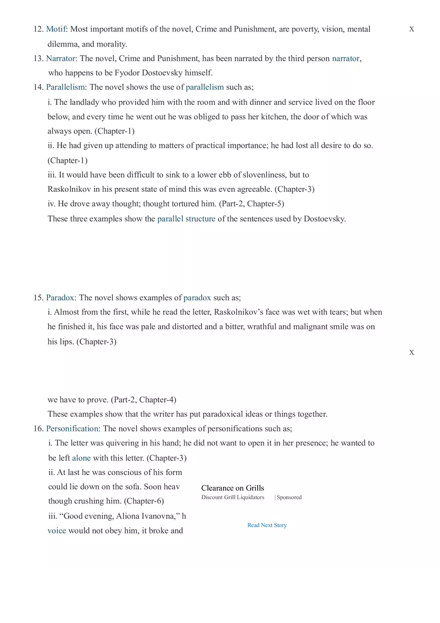 Crime and Punishment - Study Guide and Literary Analysis - Page 3
