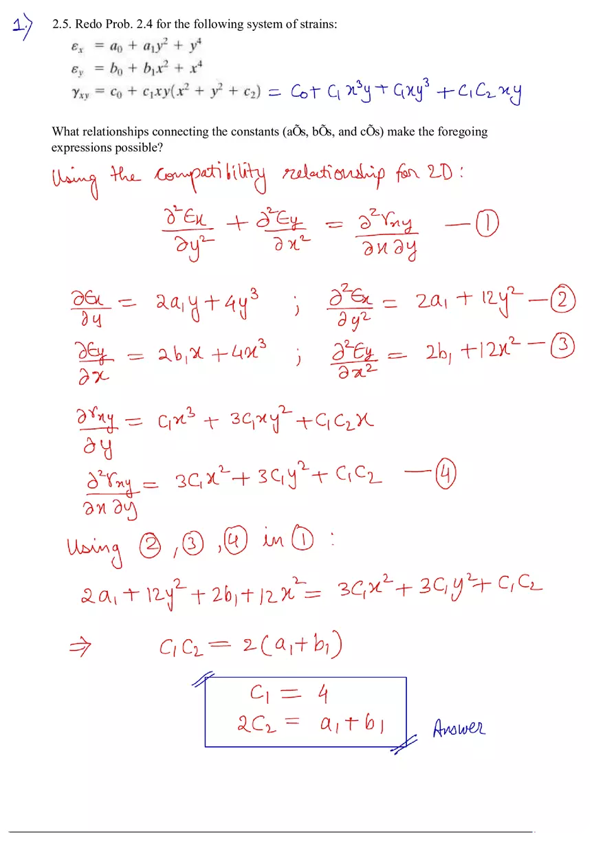 Machine Design Homework Solutions - Page 1