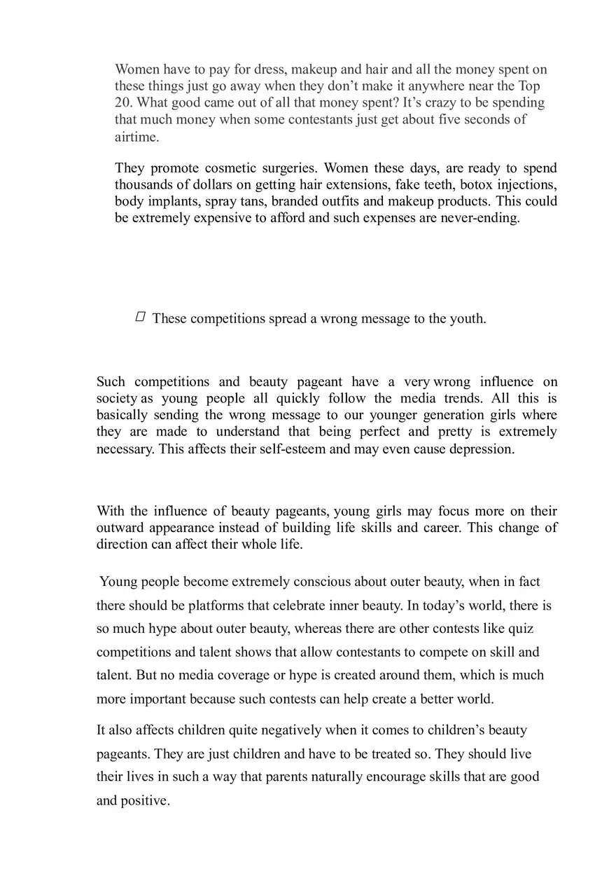 Beauty - Contests Should be Banned - Page 2