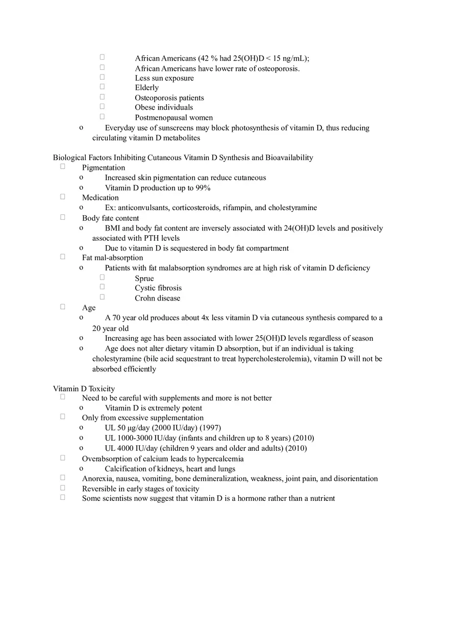 Chapter 6 Alcohol - Fat Soluble Vitamins Pt1 - Page 9