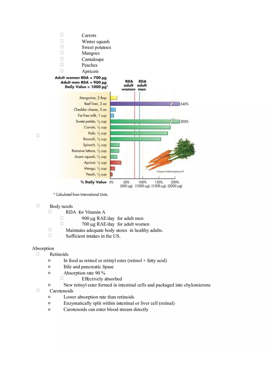 Chapter 6 Alcohol - Fat Soluble Vitamins Pt1 - Page 12