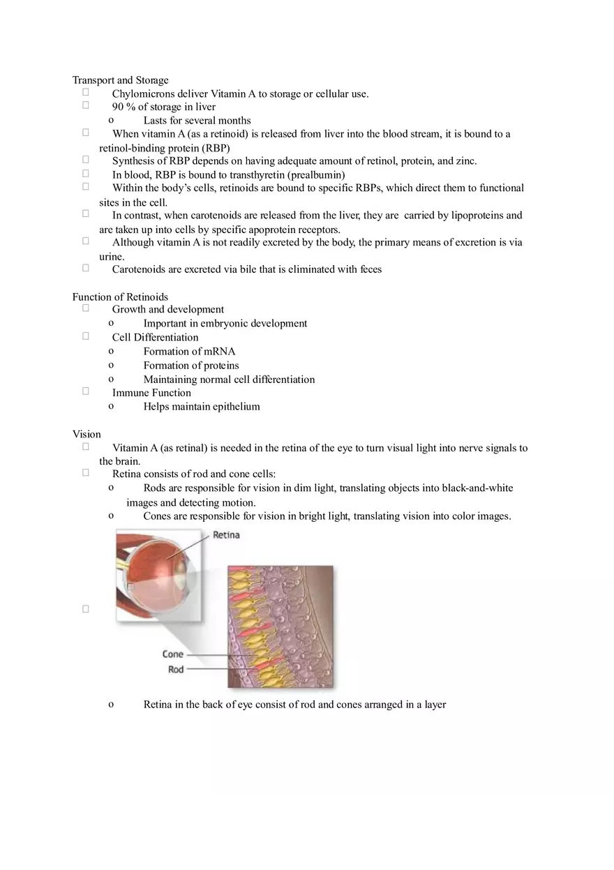 Chapter 6 Alcohol - Fat Soluble Vitamins Pt1 - Page 13