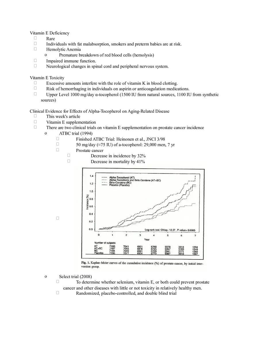 Chapter 7 Alcohol - Fat Soluble Vitamins Pt 2 - Page 8