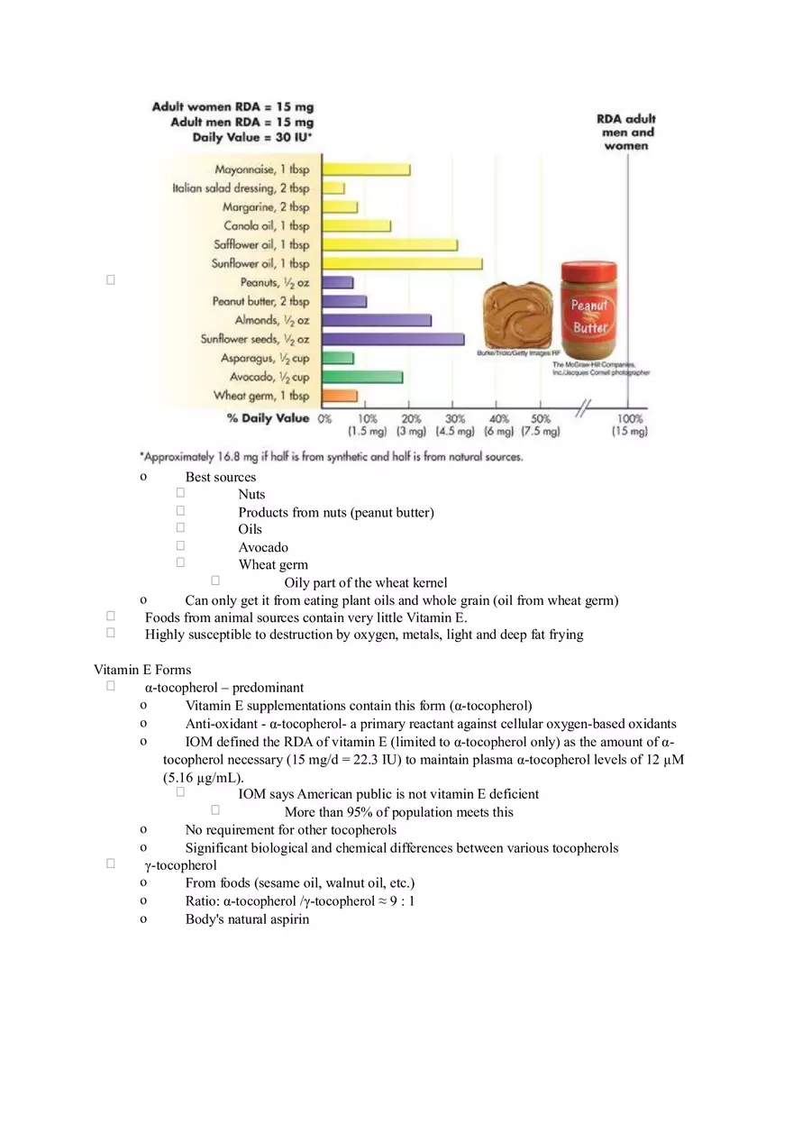 Chapter 7 Alcohol - Fat Soluble Vitamins Pt 2 - Page 6