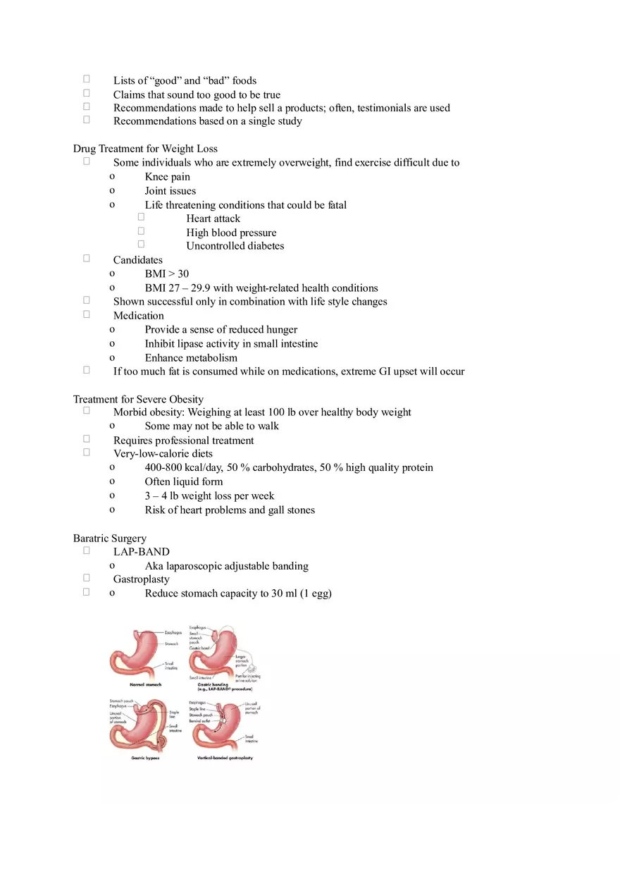Chapter 4 Alcohol - Energy Balance and Weight Control - Page 7