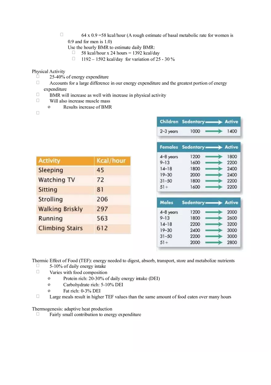 Chapter 4 Alcohol - Energy Balance and Weight Control - Page 9