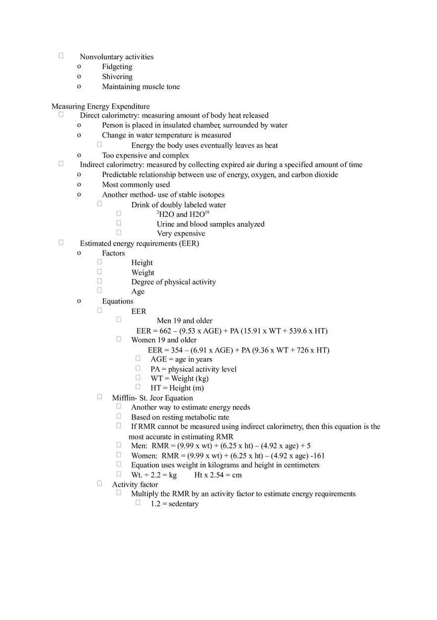 Chapter 4 Alcohol - Energy Balance and Weight Control - Page 10